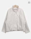 Serum High-Neck Button Field Jacket
