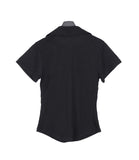 Soft Collar Button T-Shirt
