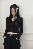 Double sleeveless cardigan set
