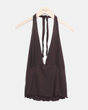 Bton Wavy Halterneck Layered Set