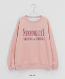 Giddels Brushed Embroidered Over Sweatshirt