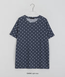 Per Round Pigment Dot Short Sleeve Tee