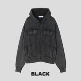 Nephron Pigment Hooded Cardigan