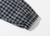Bay Overfit Check Hood Shirt