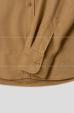 Lamb western suede shirt