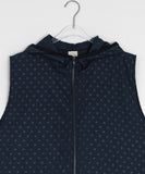[BAONHAUS] Hyote Summer Dot Hood Vest