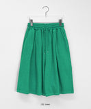 [unisex] Gecom Pigment Banding Bermuda Pants