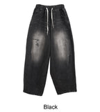 Rec Damage Balloon Denim Pants