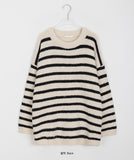 Tunve Stripe Over Knit