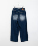 [unisex] Philend Washing Denim Wide Pants