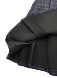 TARTAN CHECK PLEATS SK