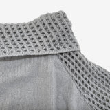 Vininto net off-shoulder knitwear