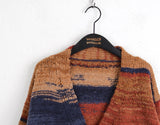 Fuzz Vintage Gradient Duffle Knit Cardigan
