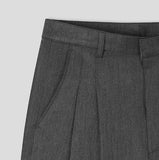 Suare two tuck wide slacks