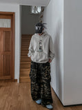 One Camo Patch Heavy Pile Hoodie