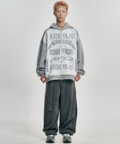 [PBA] Total Logo Applique Zip-Up Hoodie