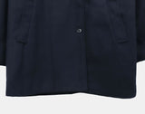 Moochi Balmacaan Over Wool Midi Coat
