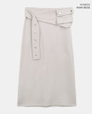 Robic Pocket Belt Banding Long Skirt