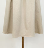 Nebel Banding Pintuck Flare Skirt