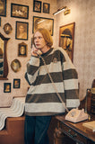 Pullover Border Western Sweater