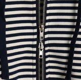 Caven Stripe Hooded Zip-Up