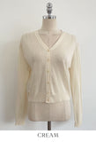 Genin Basic V-neck Cardigan