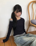 Enon Brush Wide Denim Pants
