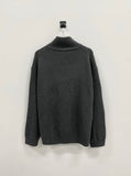 Hachi Knit Half zip-up jacket