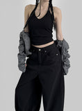 Eve Halter Cap Sleeveless