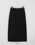 Chitco Slit Banding Long Skirt