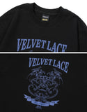 Velvet Lace Sweatshirt