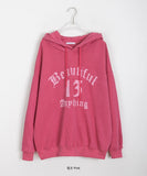 Isoned Pigment Lettering Over Hoodie