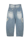 Dekai Curved Destroyed Jeans