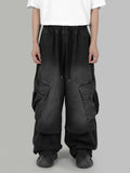 Agnal Cargo Balloon Jeans