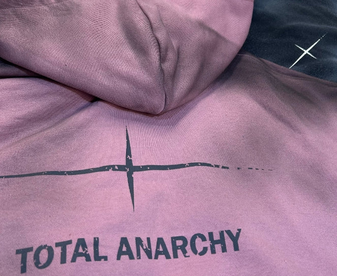 【DISCERNMENT】Unisex Tie Dye Over Hooded Zip Up DISCERNMENT (ディーサーメント) - 男女兼用タイダイオーバー