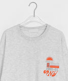 [unisex] Kiori Sun Printing Over Long Sleeve Tee
