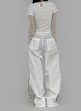 Color Matching Parachute Pants