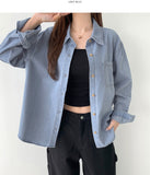 Vintage Non-Fade Raw Denim Shirt