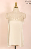 Brussel Satin Sleeveless Blouse