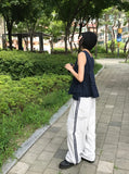 [BAG SET] DOT FRILL SLEEVELESS