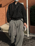 Curve Line Crop Nylon Jacket