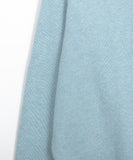 Linen round knit cardigan