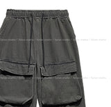 Dite Wide Cargo Denim Pants