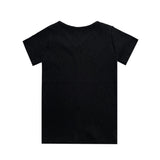 RIBBED V SLIT HALF T