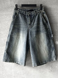 Carpenter Bermuda Denim Pants