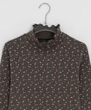 Higeni Peach Fuzz Frill Flower Polar Tee