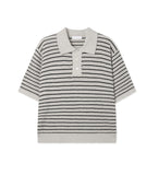 Lewen Striped Collar Knit