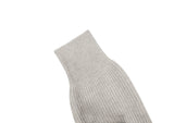 Gray Wet V-neck Knit