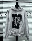 Crack Printing Over Hoodie