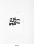 Dalran Lettering Printing Short Sleeve Tee